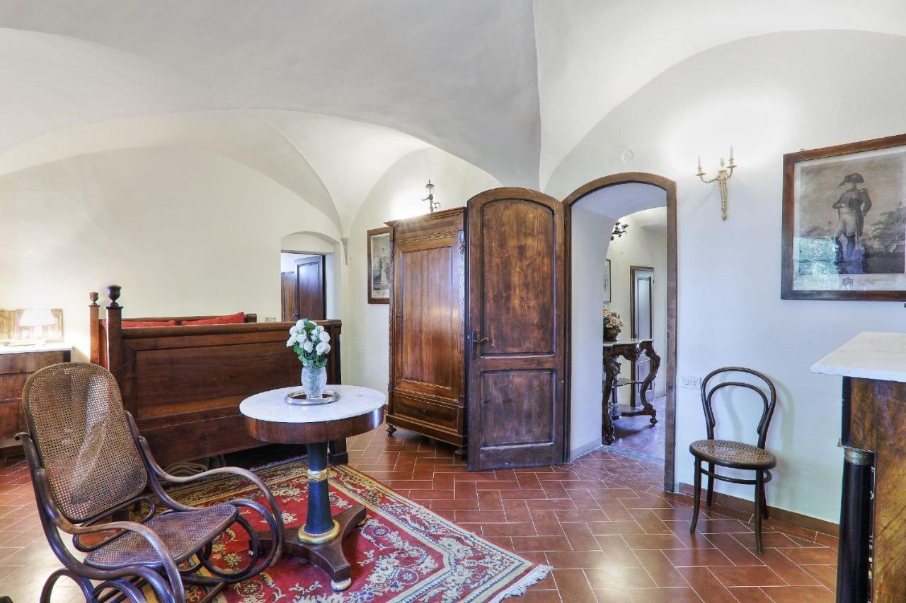 Charming Villa Marcialla Tavarnelle Val di Pesa Bagian luar foto